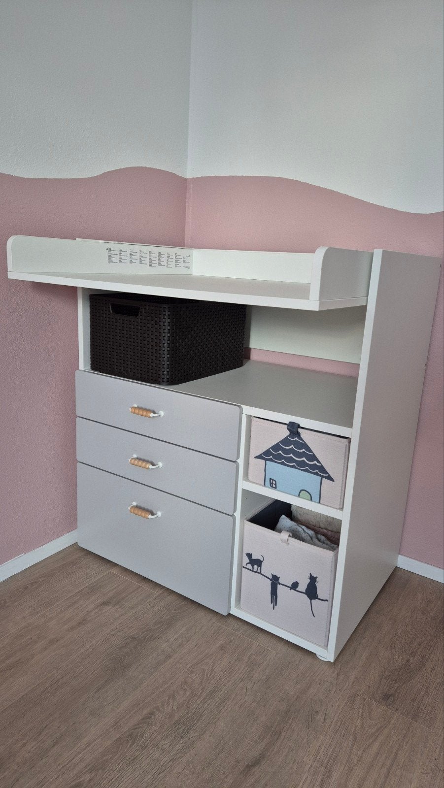 Commode met lades, Ophalen, Gebruikt, 50 tot 70 cm, 75 tot 100 cm