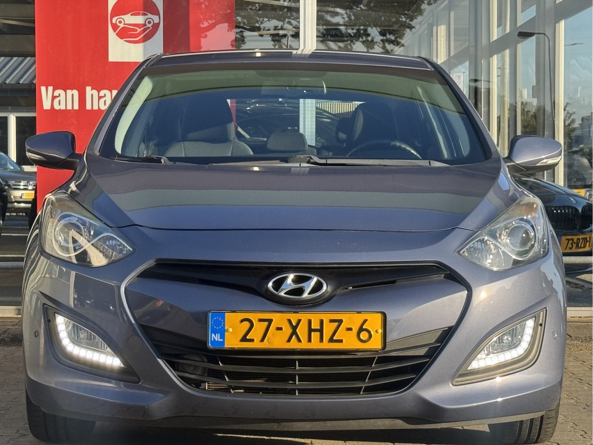 Hyundai i30 1.6 GDI I-VISION | NL-AUTO | 1E EIG | DEALER OH!, Voorwielaandrijving, Gebruikt, 4 cilinders, Blauw