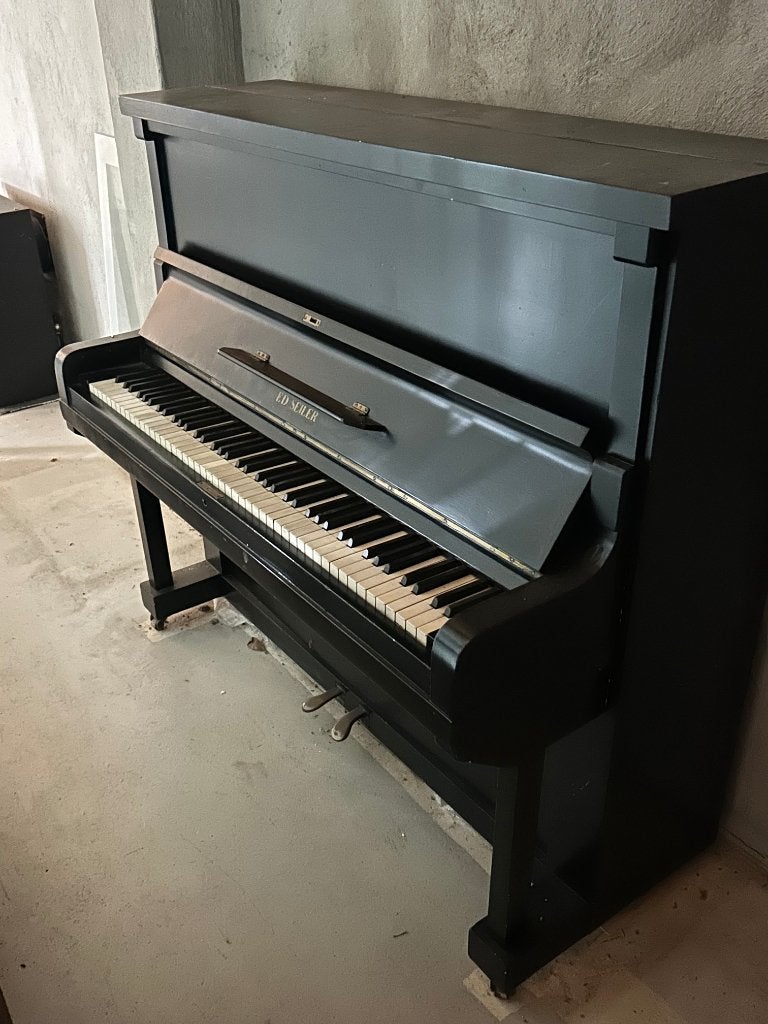 Piano Ed Seiler, Ophalen, Gebruikt, Zwart, Piano