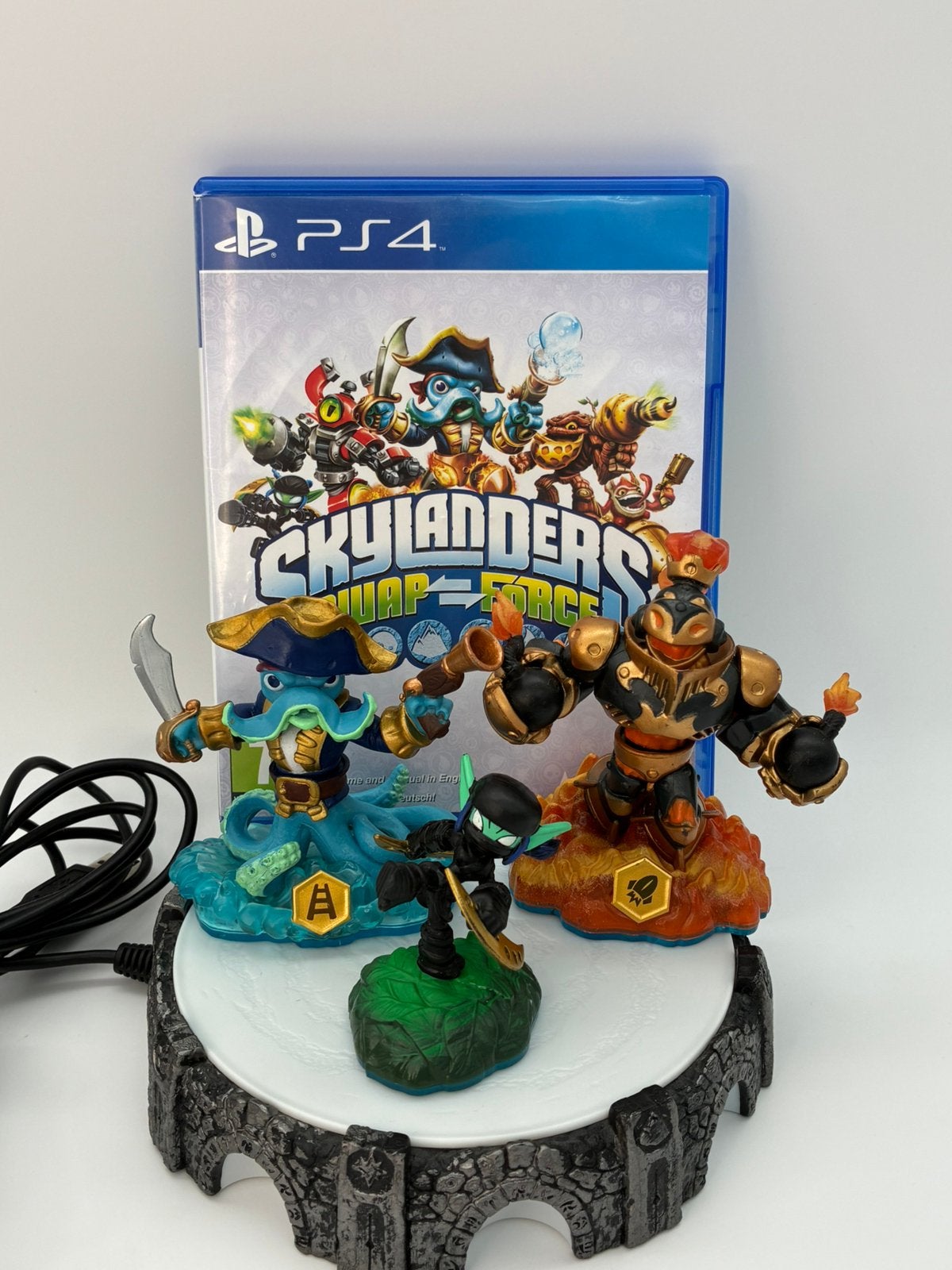 Skylanders Swap Force ps4 starterset, Verzenden, W, Zo goed als nieuw, W