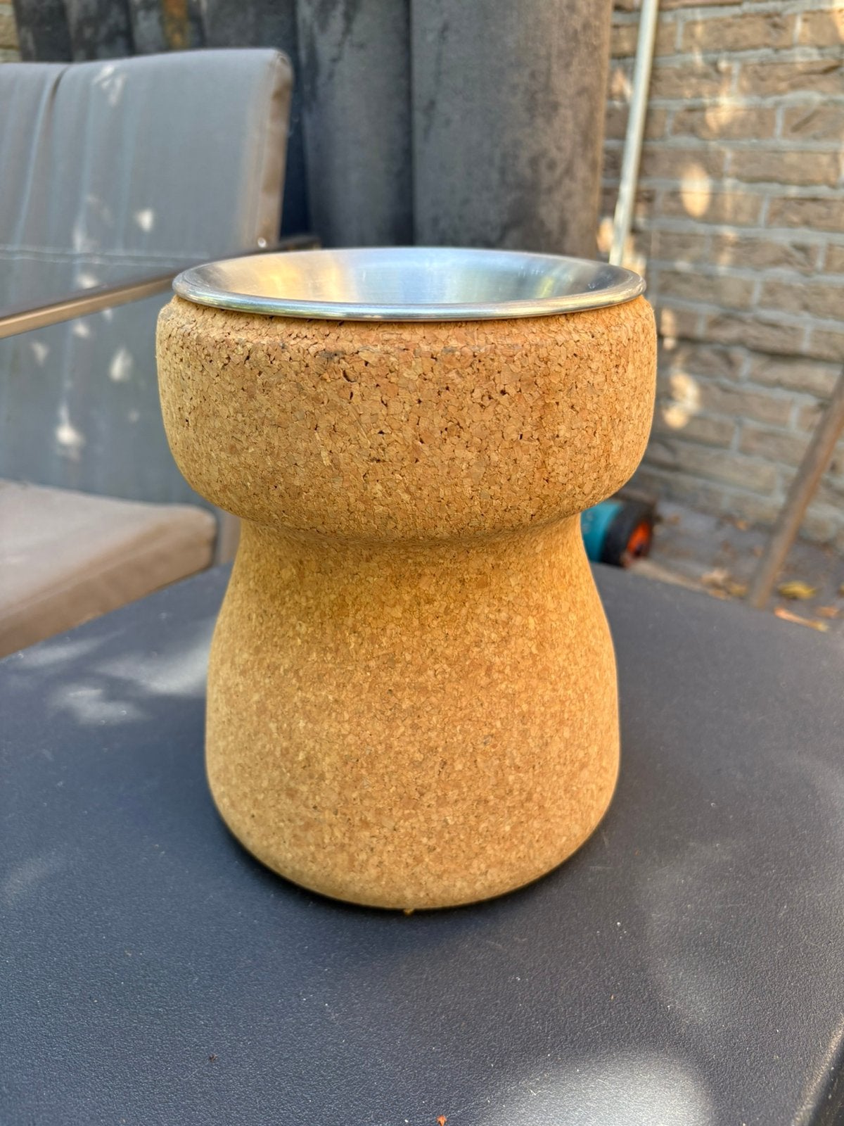 Wijn cooler design kurk, Ophalen of Verzenden, Zo goed als nieuw, Aardewerk, Overige stijlen