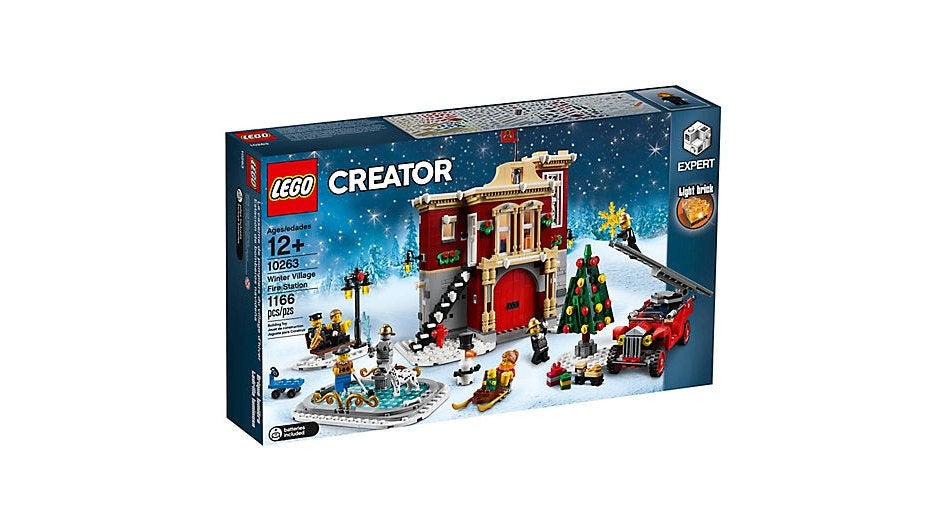 Lego Expert 10263 Brandweerkazerne in winterdorp NIEUW, Lego, Ideas@support.lego.com, Lego, Nieuw
