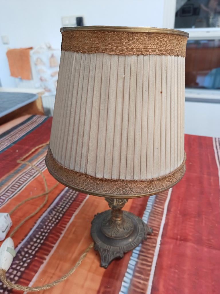 Jaren 50 Art Deco tafellamp, Ophalen of Verzenden