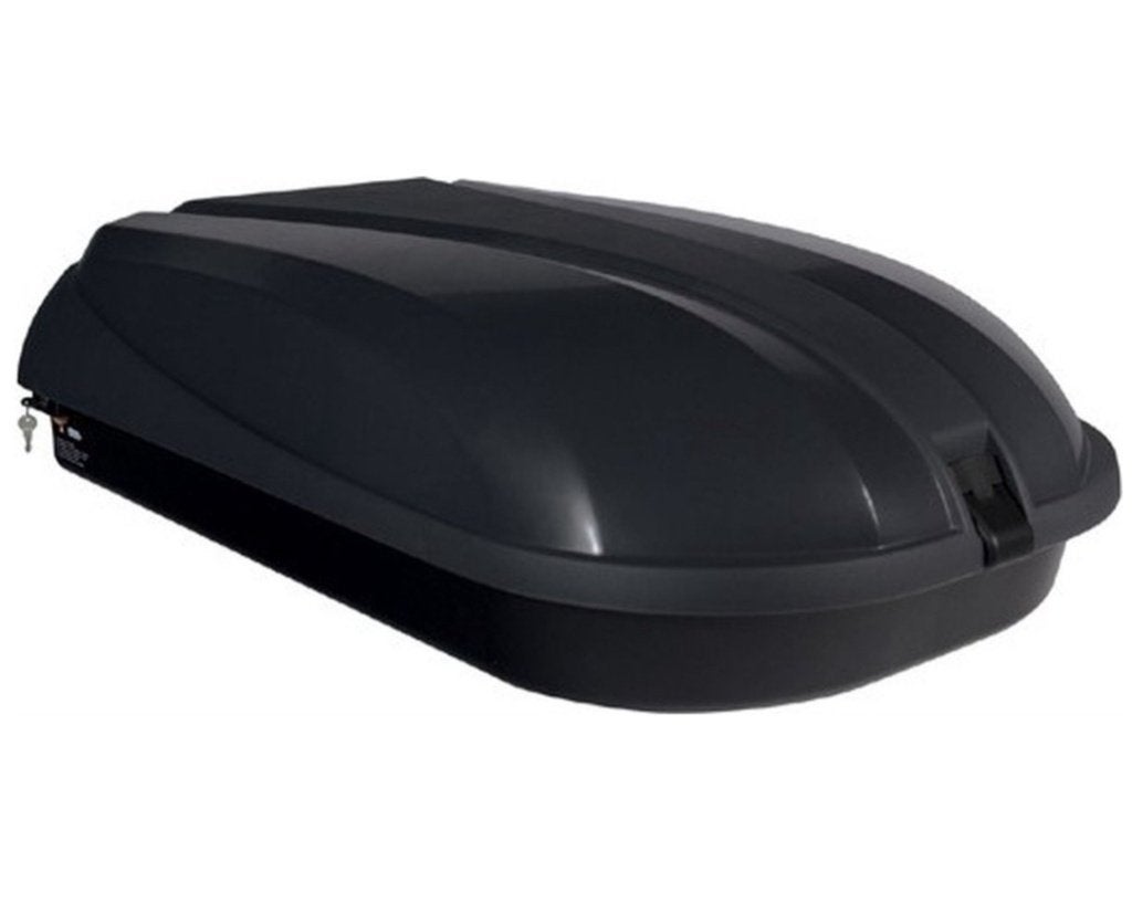 Dakkoffer cam elite 343 zwart incl dakdragerset., Auto diversen, Dakkoffers, Ophalen, Gebruikt