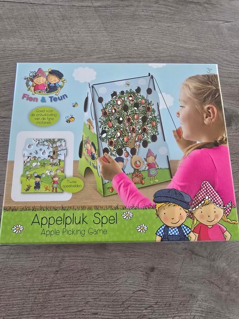 Fien & Teun Appelpluk Spel - Educatief Kinderspel, Ophalen of Verzenden, Zo goed als nieuw, Ontdekken