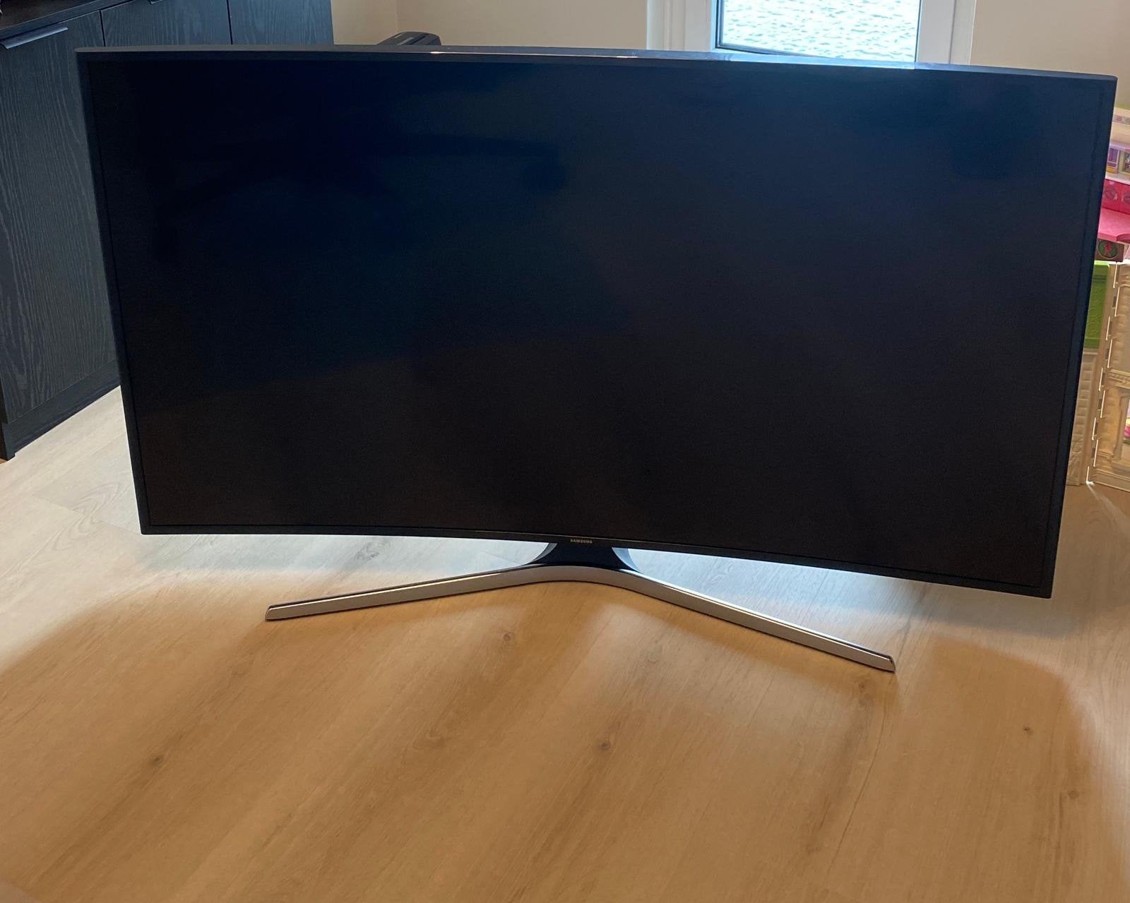 Samsung UE55MU6220W – 55” Curved 4K UHD TV, Ophalen, LED, 50 Hz, Zo goed als nieuw