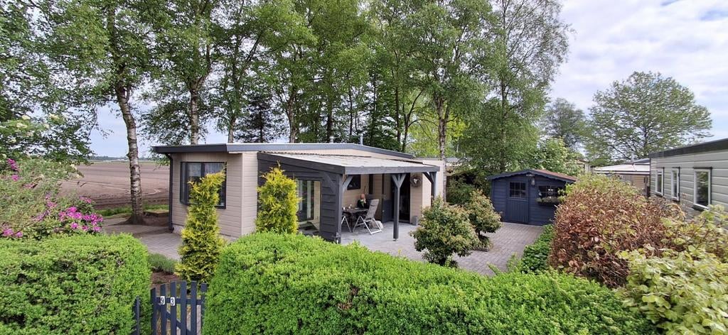 Stacaravan op camping Boszicht, Drenthe.