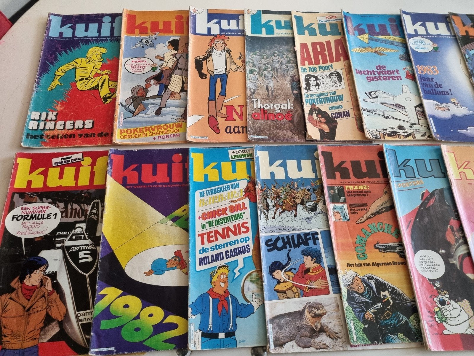 39,VNT,Jrn70/80, KUIFJE/EPPO/PEP, Zie Foto's, Igst!, Boeken, Meerdere comics, Ophalen of Verzenden, Zo goed als nieuw