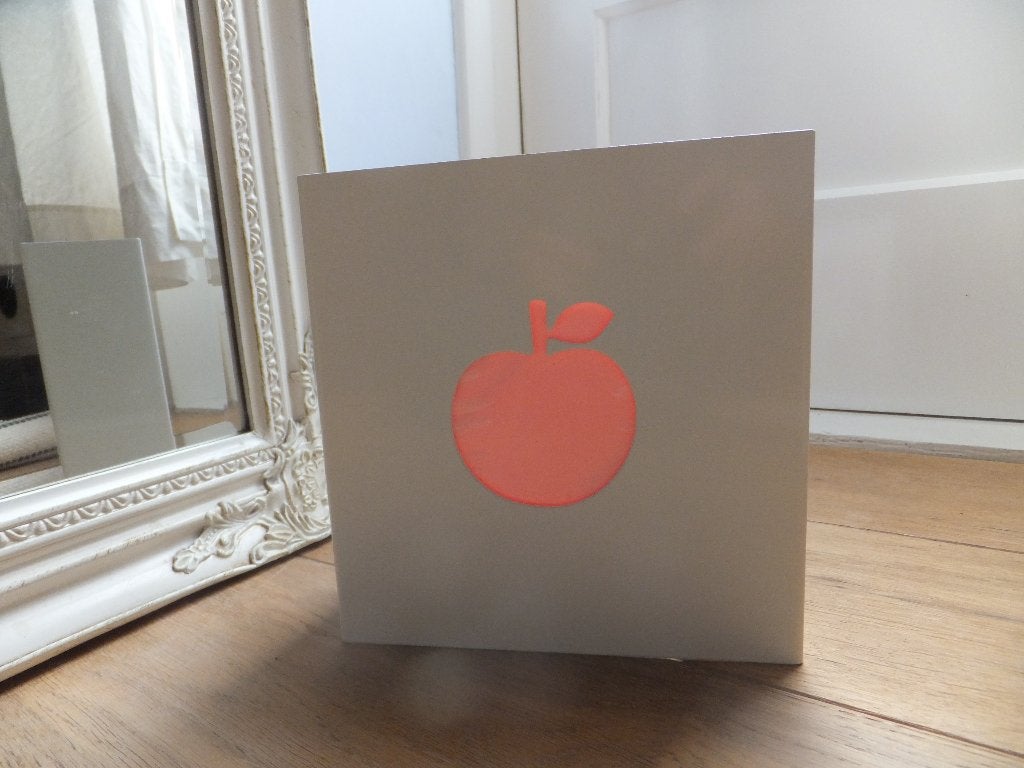 supermooie design lamp appel strak ontwerp kinderkamer nieuw, Ophalen of Verzenden, Nieuw, Metaal