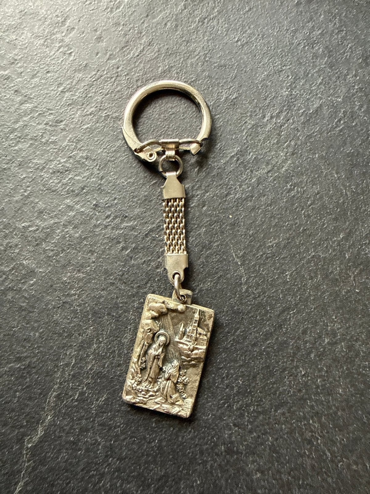 Verzilverde hanger Heilige Maagd Maria, Ophalen of Verzenden