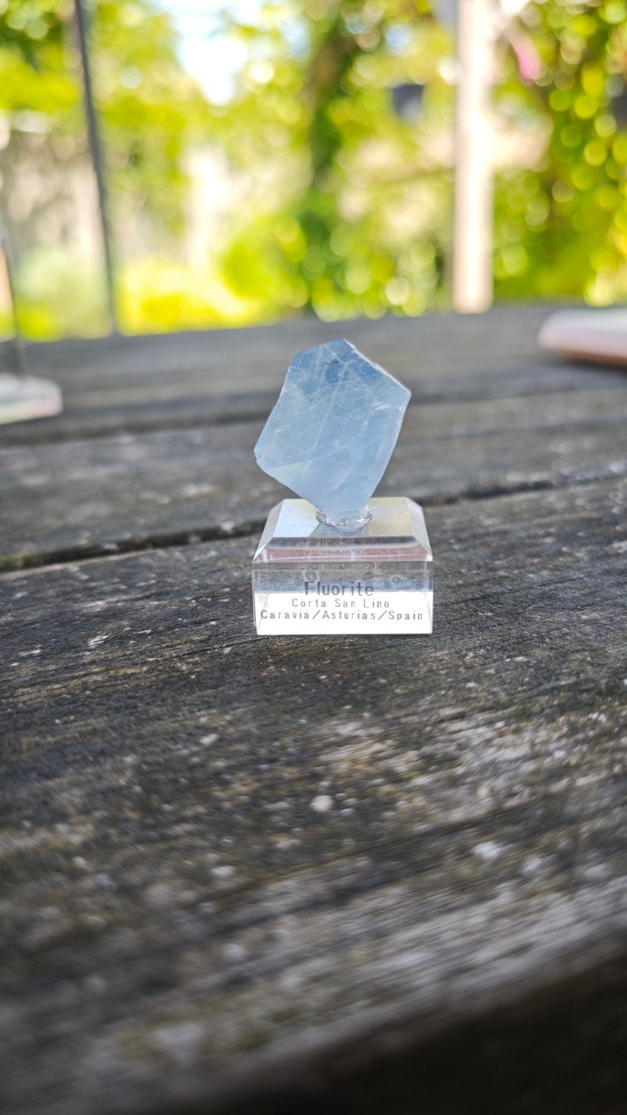 Blauwe fluoriet uit Spanje, Ophalen of Verzenden