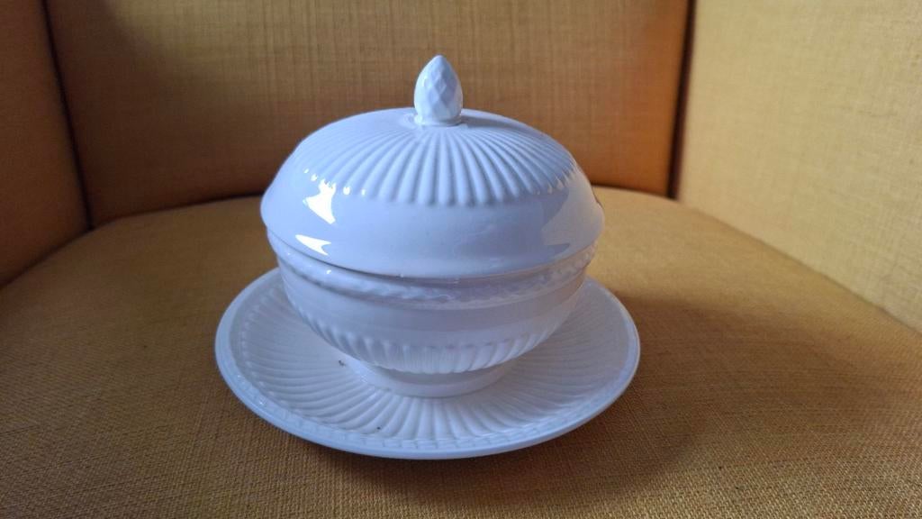 Wedgwood Queen's Ware botervloot, Huis en Inrichting, Keuken | Servies, Ophalen of Verzenden