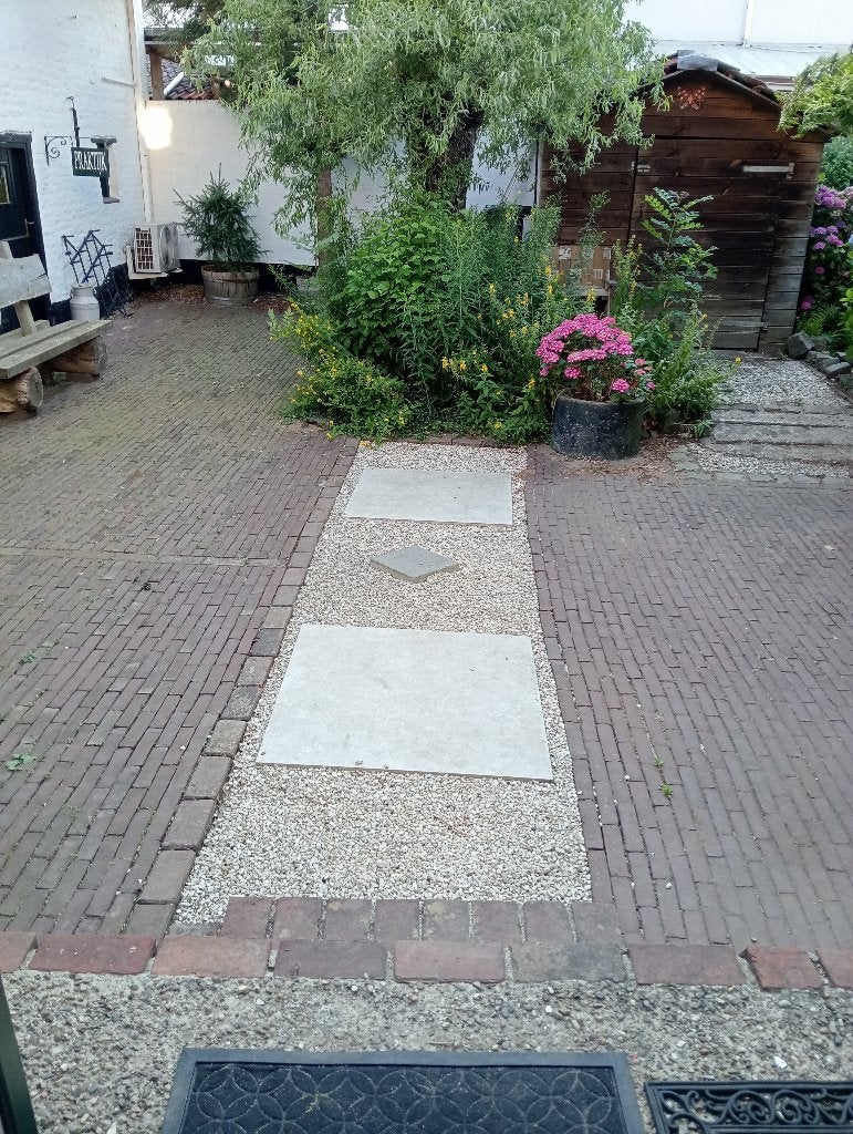 Mooie grote tegels, Ophalen, Zo goed als nieuw, Beton, Terrastegels
