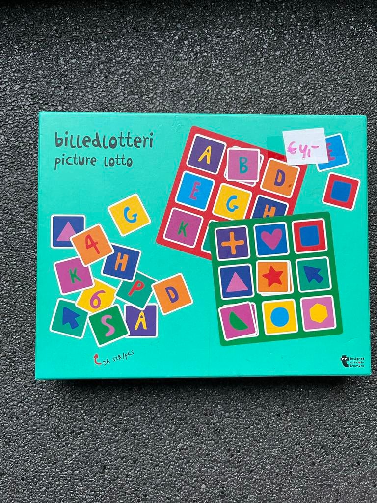 Billedlotteri Picture Lotto - Educatief Spel, Drie of vier spelers, Ophalen of Verzenden, Gebruikt