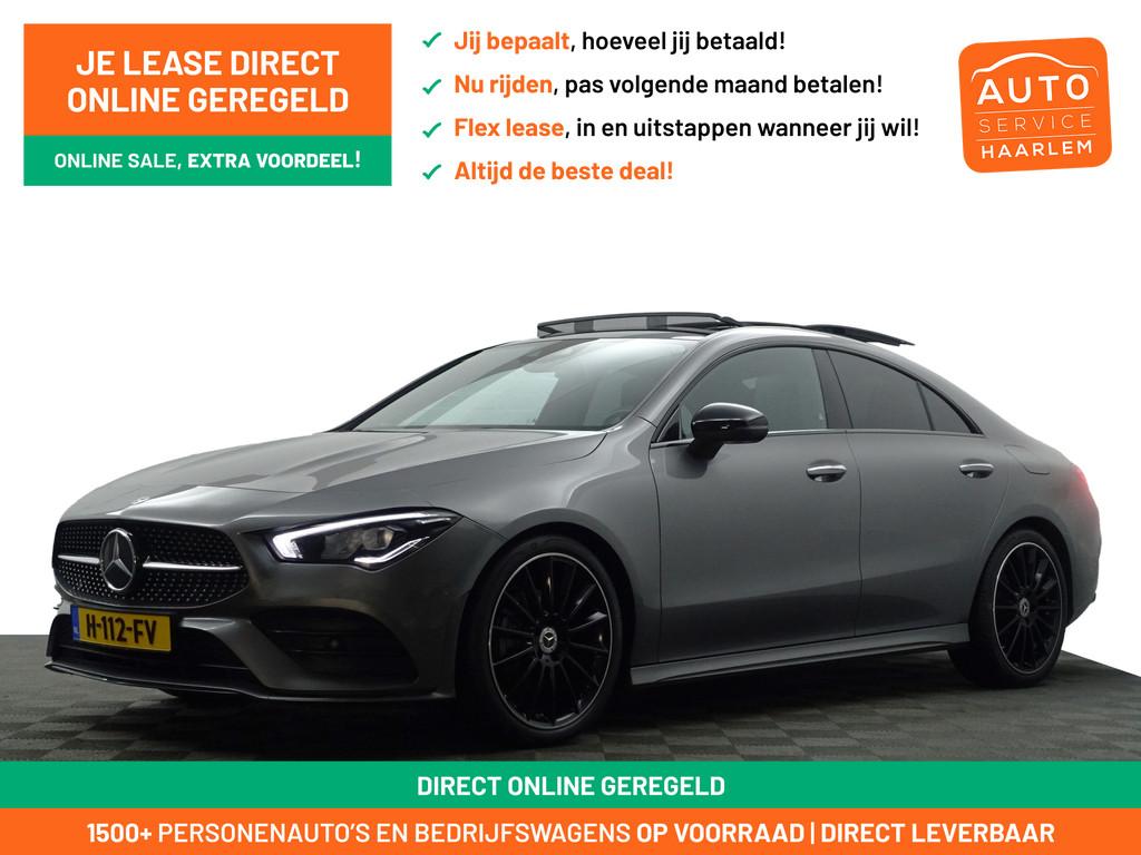 Mercedes-Benz CLA-Klasse 180 AMG Premium Night Edition Aut-, Auto's, CLA, 136 pk, Gebruikt, 4 cilinders