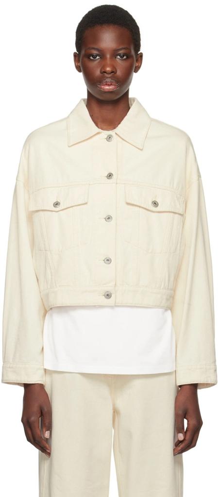 Max mara weekend cropped jacket nieuw, Maat 38/40 (M), Beige, Max Mara, Nieuw