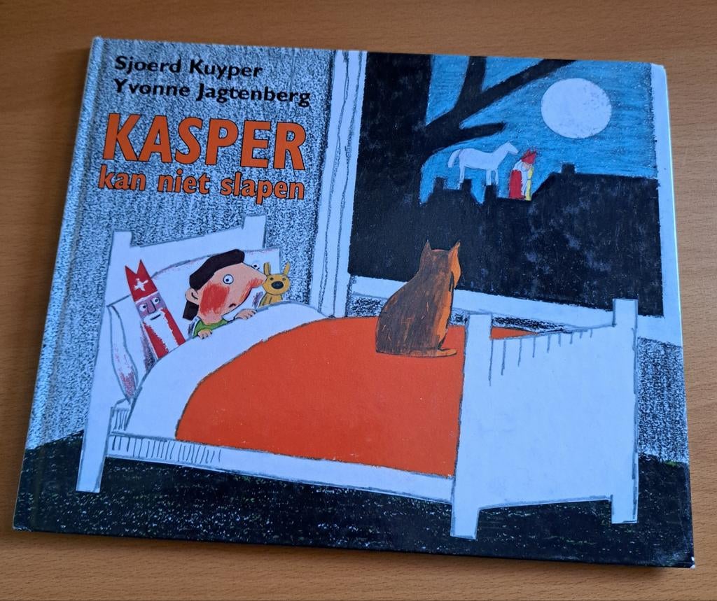 Kasper kan niet slapen - Sjoerd Kuyper & Yvonne Jagtenberg, Ophalen of Verzenden, Fictie algemeen, Voorleesboek