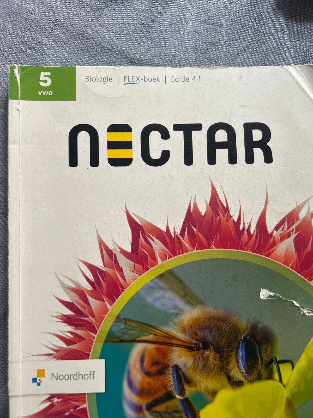 Nectar Biologie FLEX-boek 5 VWO Editie 4.1, Ophalen of Verzenden, Gelezen, VWO, Biologie