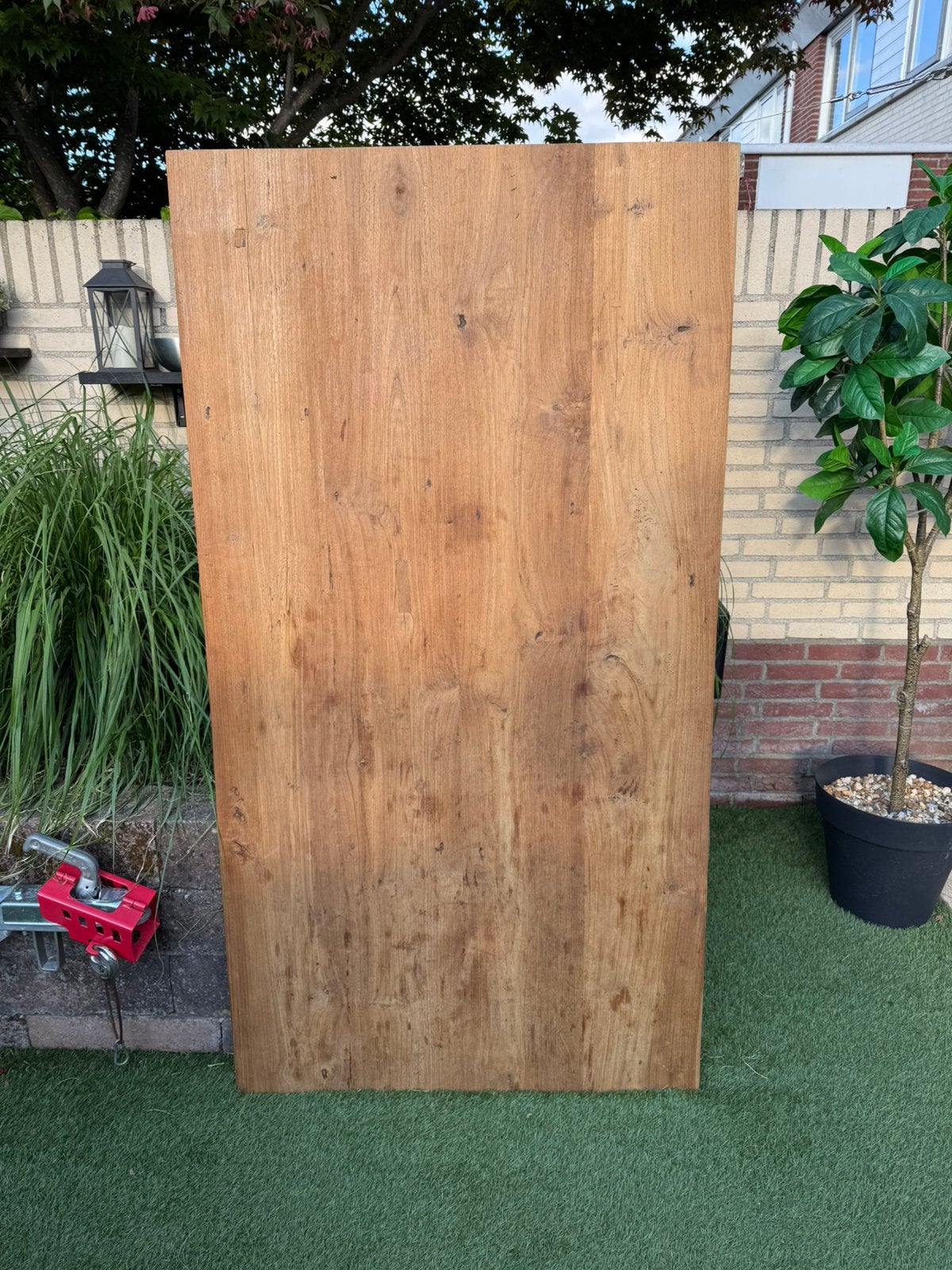 Massief hardhout paneel | 170 x 90 cm, Ophalen, Gebruikt, Hout