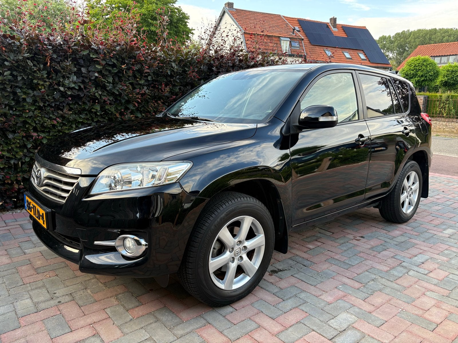 Toyota Rav4 2.0 Vvt-i 2WD 2012 Zwart, Auto's, Toyota, Lichtsensor, 4 cilinders, Zwart, Origineel Nederlands