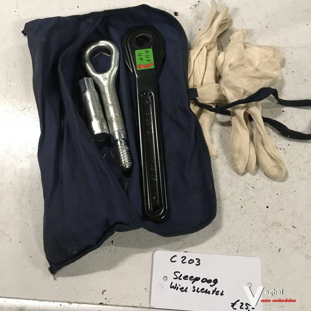 Mercedes C203 Sleepoog met wielsleutel, Auto-onderdelen, Gebruikt, -, -, Ophalen of Verzenden