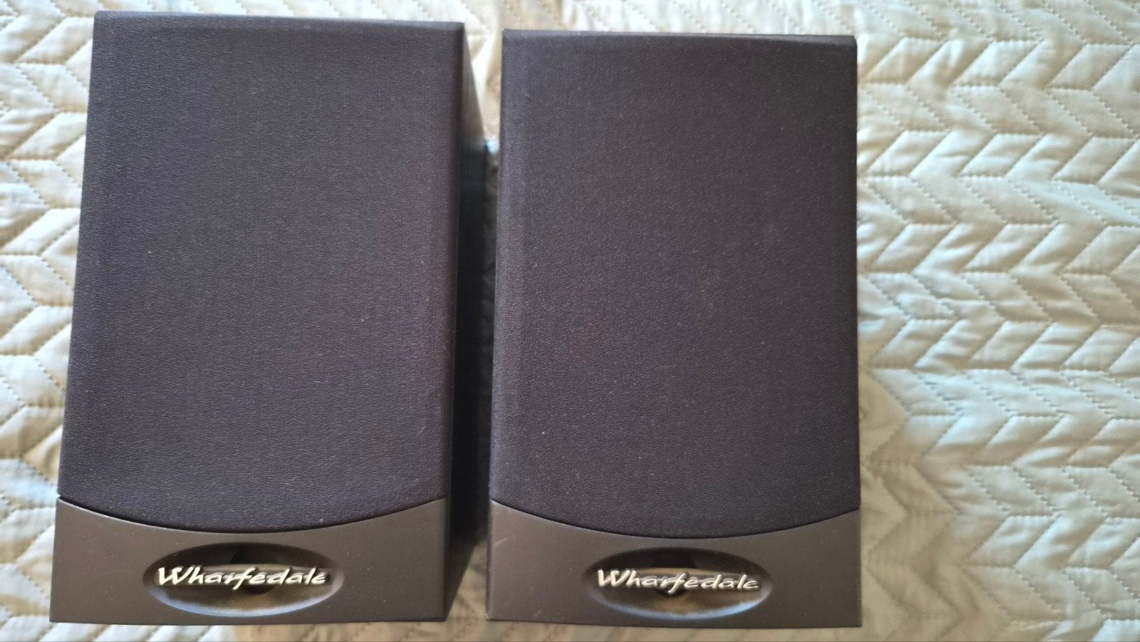 Wharfedale valdus 100 boekenplank speakers, Ophalen, 60 tot 120 watt, Overige merken