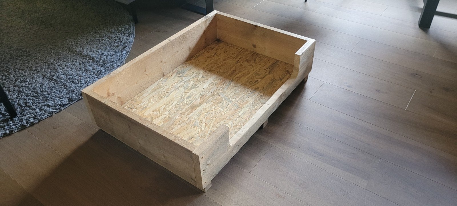 Houten hondenmand voor grote hond (labrador), Ophalen, Overige