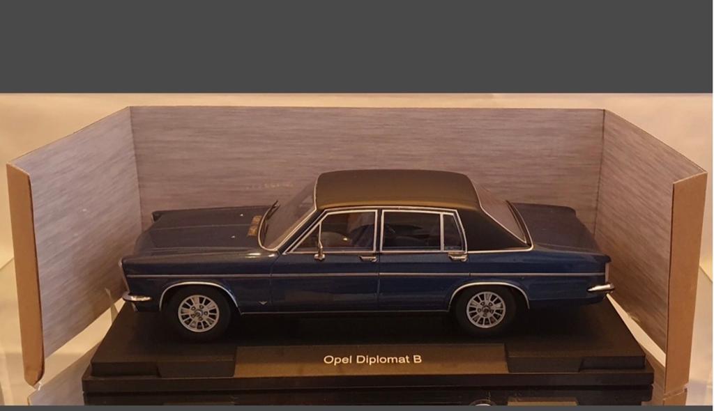 Opel B diplomat MCG 1:18, Hobby en Vrije tijd, Ophalen of Verzenden, Nieuw, Auto, Overige merken