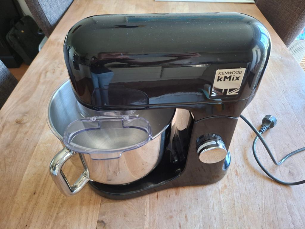 Kenwood kMix Keukenmachine KMX75 - Zwart, Witgoed en Apparatuur, Ophalen, 4 liter of meer, 3 snelheden of meer, Zo goed als nieuw