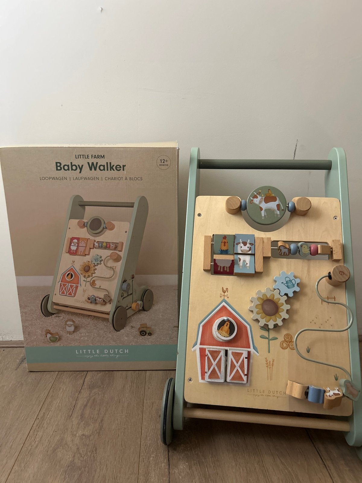 Little Dutch Baby Walker Loopwagen - Little Farm, Ophalen, Gebruikt, Overige typen, Met wieltjes