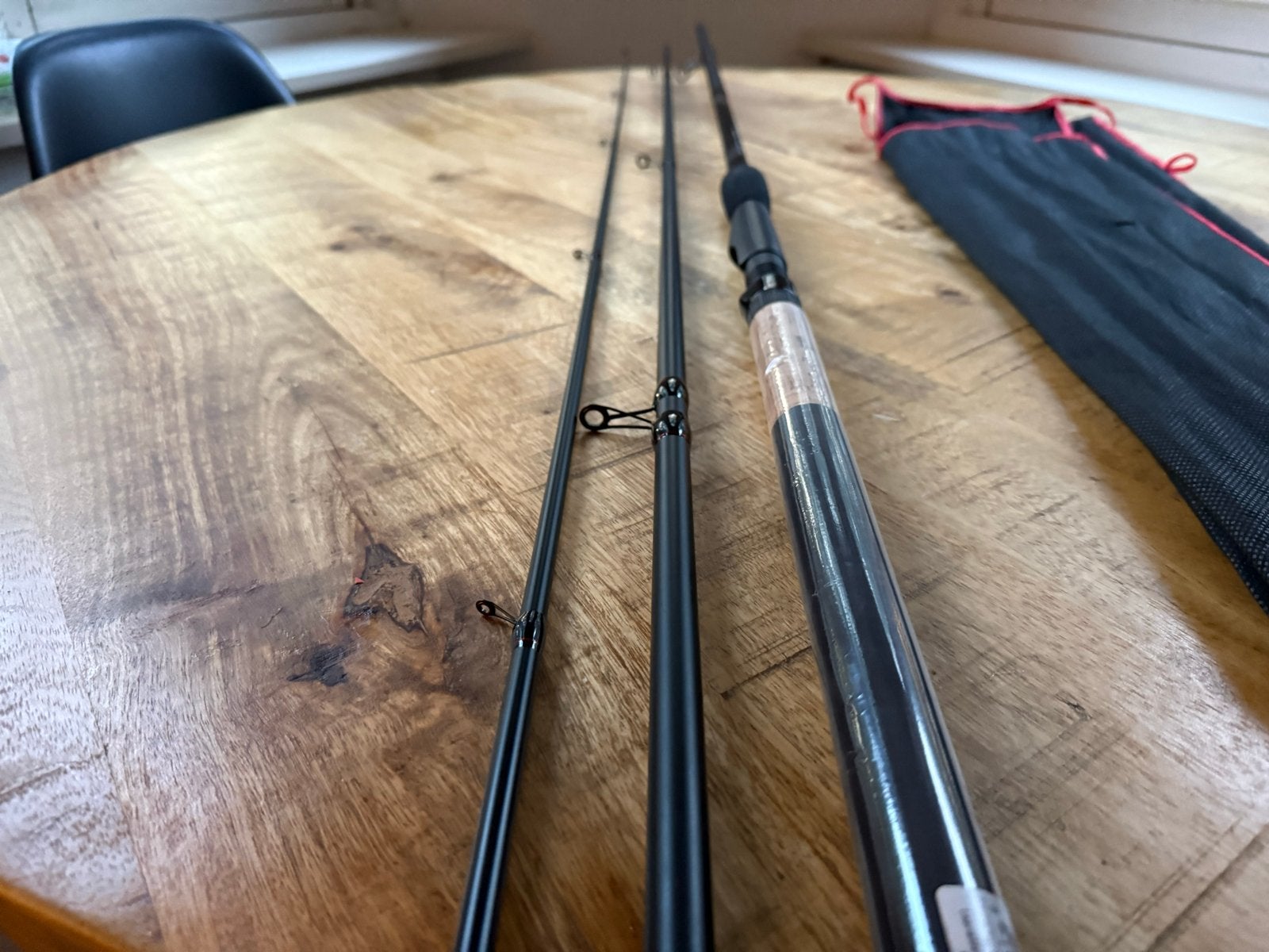 Ultimate Allround Power Match Hengel & Spirit Spin 4000 Mole, Watersport en Boten, Ophalen, Zo goed als nieuw, Complete hengel