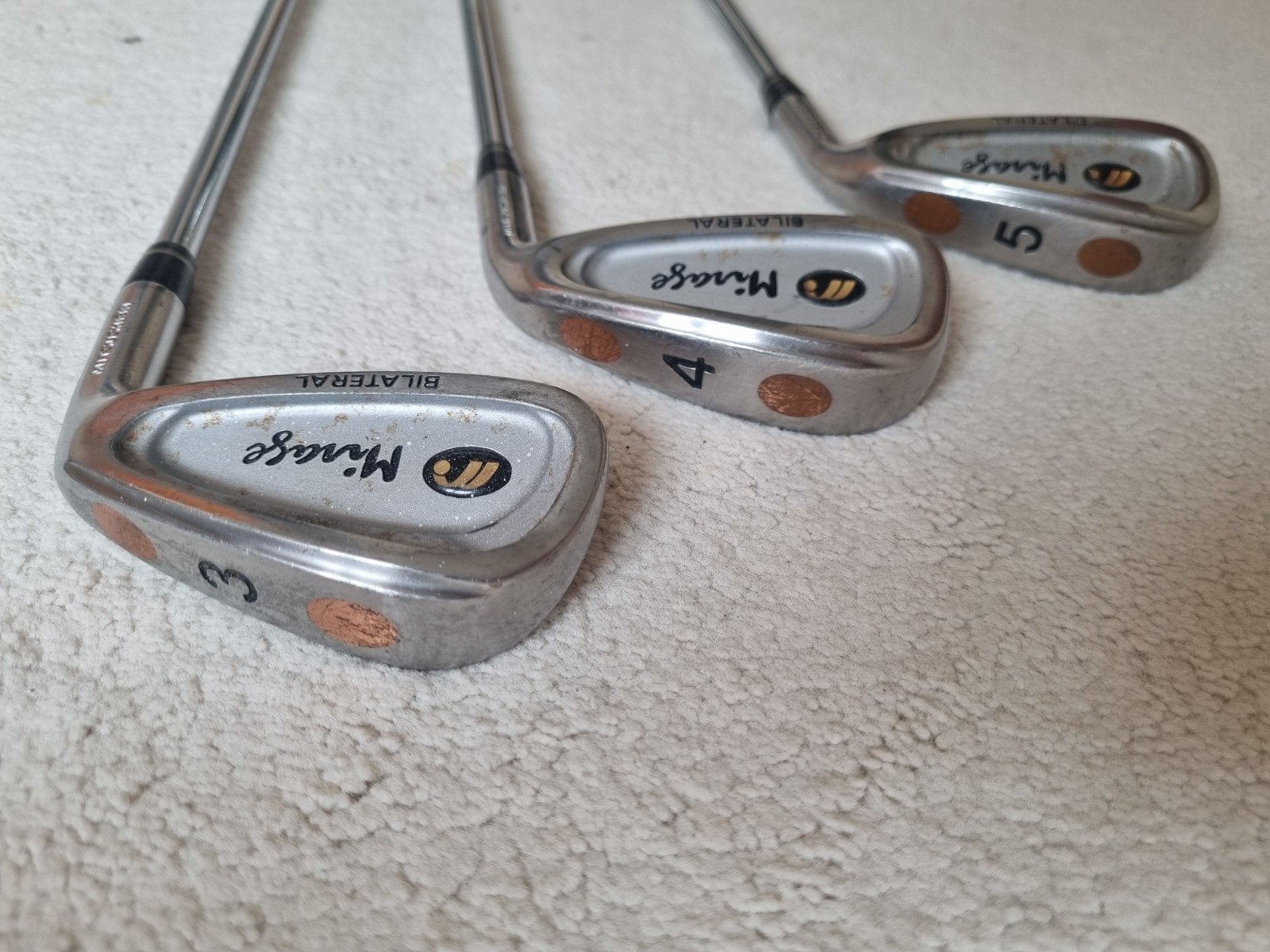 Golfclubs Mitsushiba Mirage 3, 4 en 5, Ophalen, Gebruikt, Club