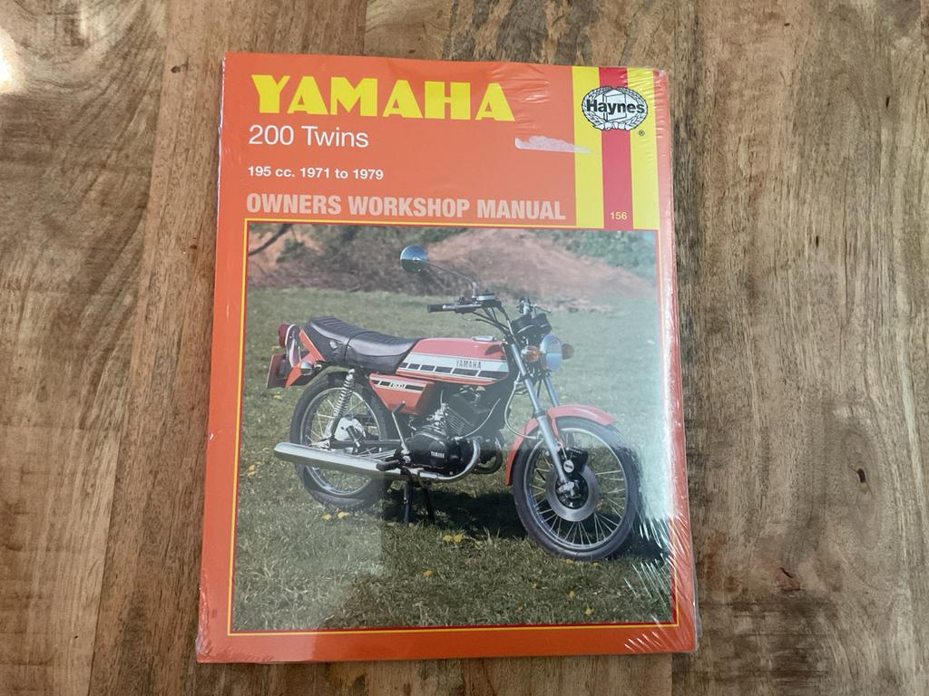Haynes Werkplaatshandboek Yamaha 200 RD200 (1971-1979), Ophalen of Verzenden, Nieuw, Merk of Model