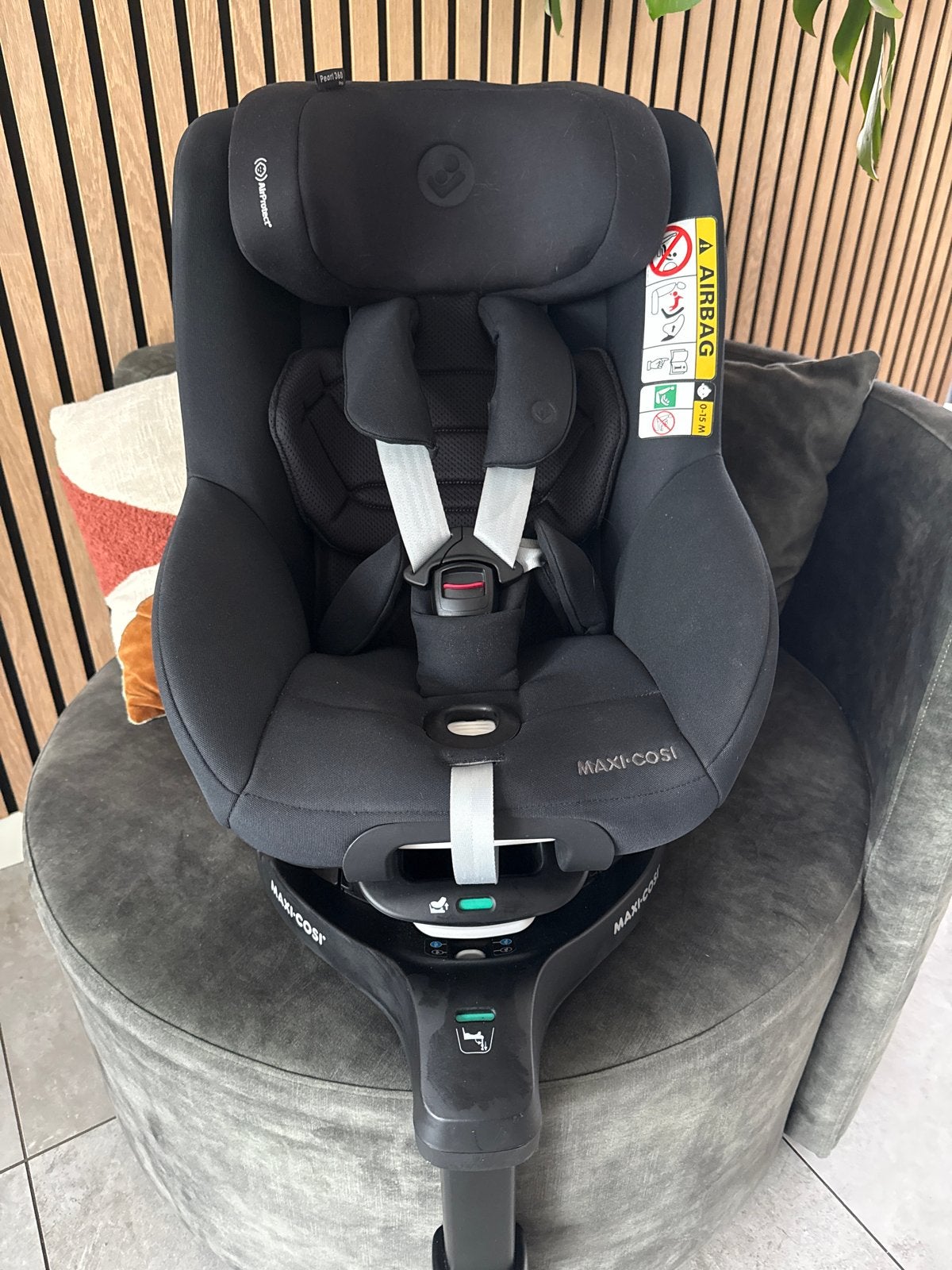 Maxi-Cosi Pearl 360 Pro Autostoel met Isofix Base, Kinderen en Baby's, Autostoeltjes, Zo goed als nieuw, Maxi-Cosi, 0 t/m 18 kg