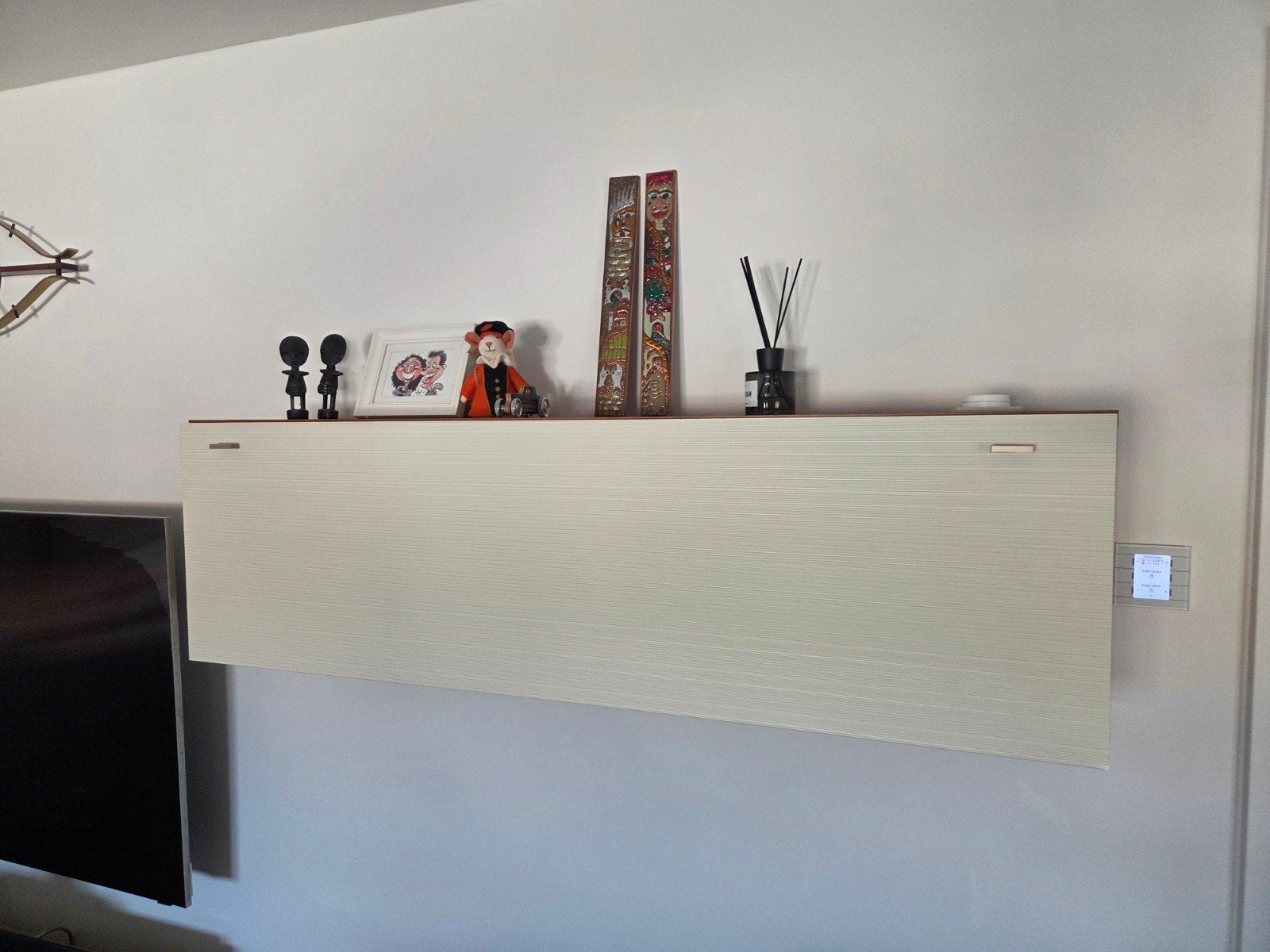Hülsta Wandmeubel met klepdeur - modern en functioneel, Ophalen of Verzenden, Gebruikt