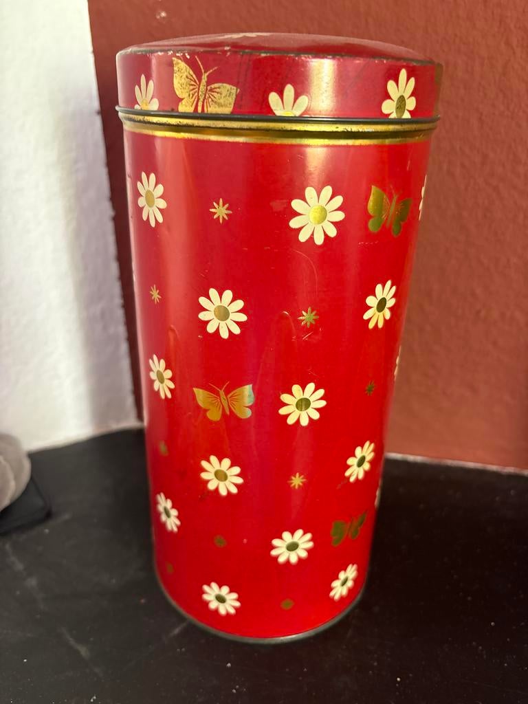 Brocante blik, Ophalen of Verzenden