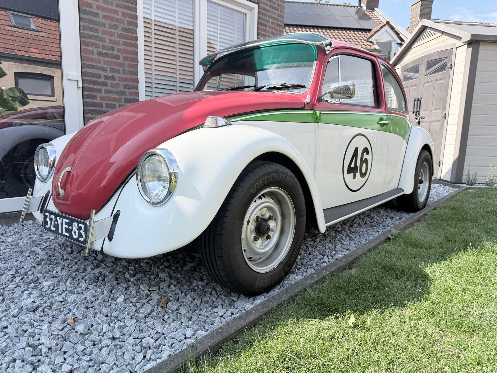 Volkswagen kever 1974, Auto's, Wit, Origineel Nederlands, Particulier, 780 kg