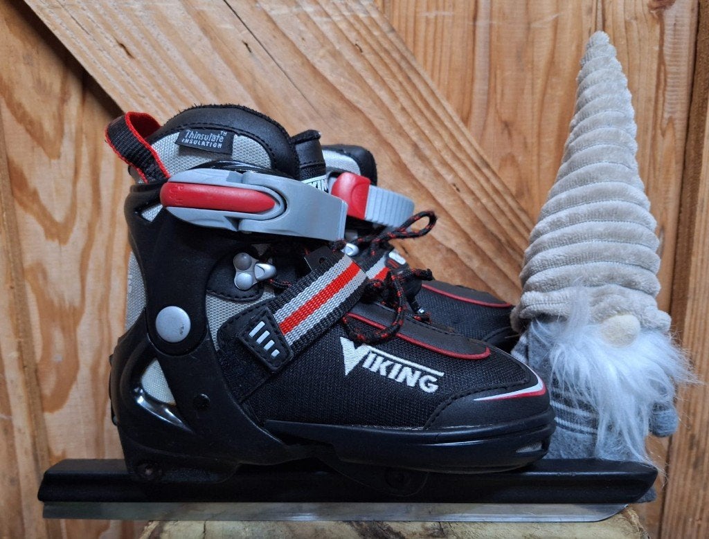 VIKING verstelbare schaatsen combinoren mt 28-31 GESLEPEN, Viking, Gebruikt, Ophalen of Verzenden, Noren