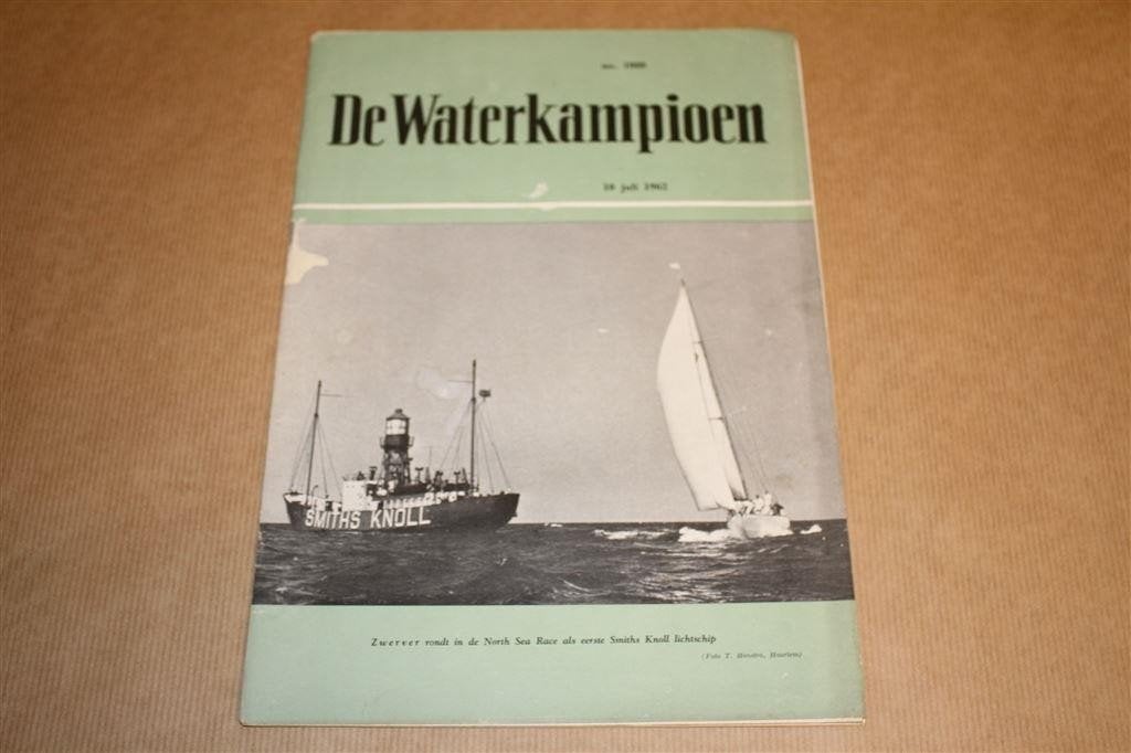 Magazine - De Waterkampioen - 1962 - Special Jan Strijbos, Ophalen of Verzenden, Zo goed als nieuw, Muziek, Film of Tv