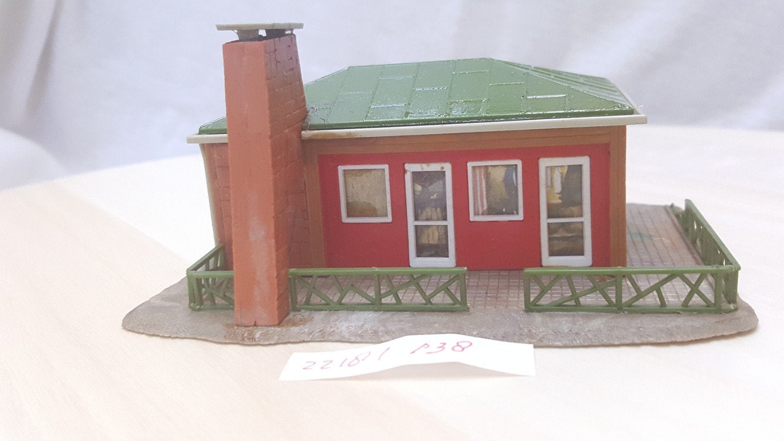 Faller H0  255 vakantie huis 1962, Hobby en Vrije tijd, Overige merken, Gebruikt, Gelijkstroom of Wisselstroom, Brug, Tunnel of Gebouw