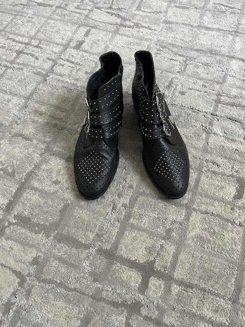 Bronx leren enkellaarzen maat 39, Kleding | Dames, Schoenen, Bronx, Zwart, Lage of Enkellaarzen, Ophalen of Verzenden