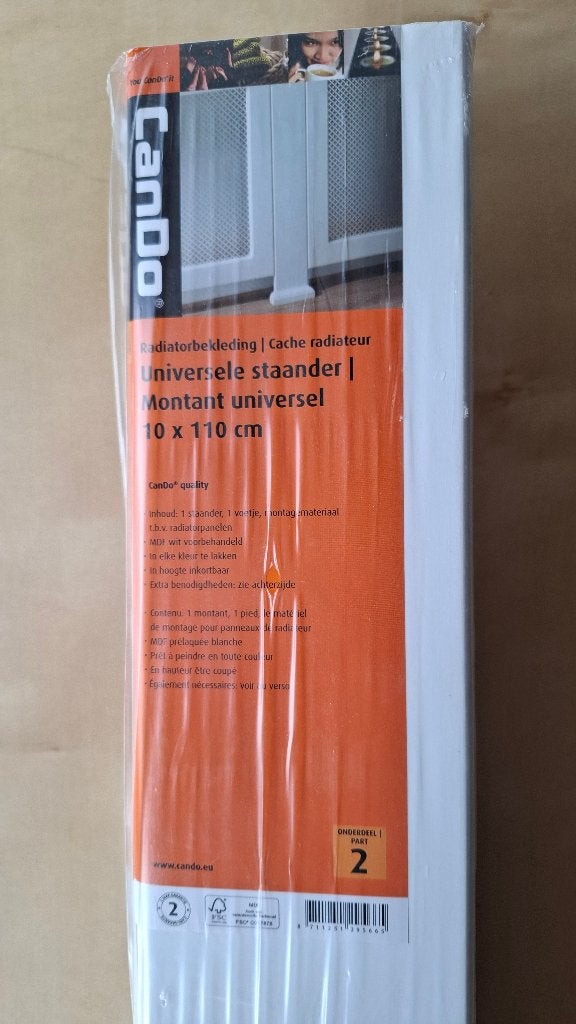 Cando Radiator Ombouw Materiaal, Ophalen, 100 tot 150 cm, Overige typen, Nieuw