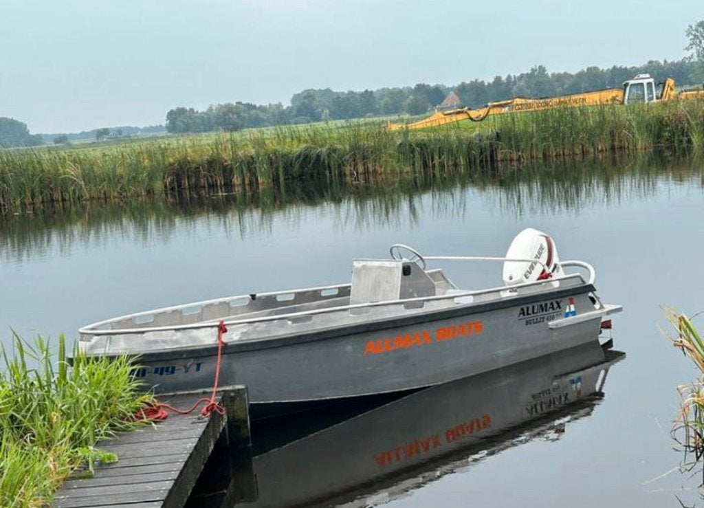 Alumax Bullit 470 | Evinrude 90 E-TEC | Trailer, Ophalen, Consoleboot, Gebruikt, Aluminium