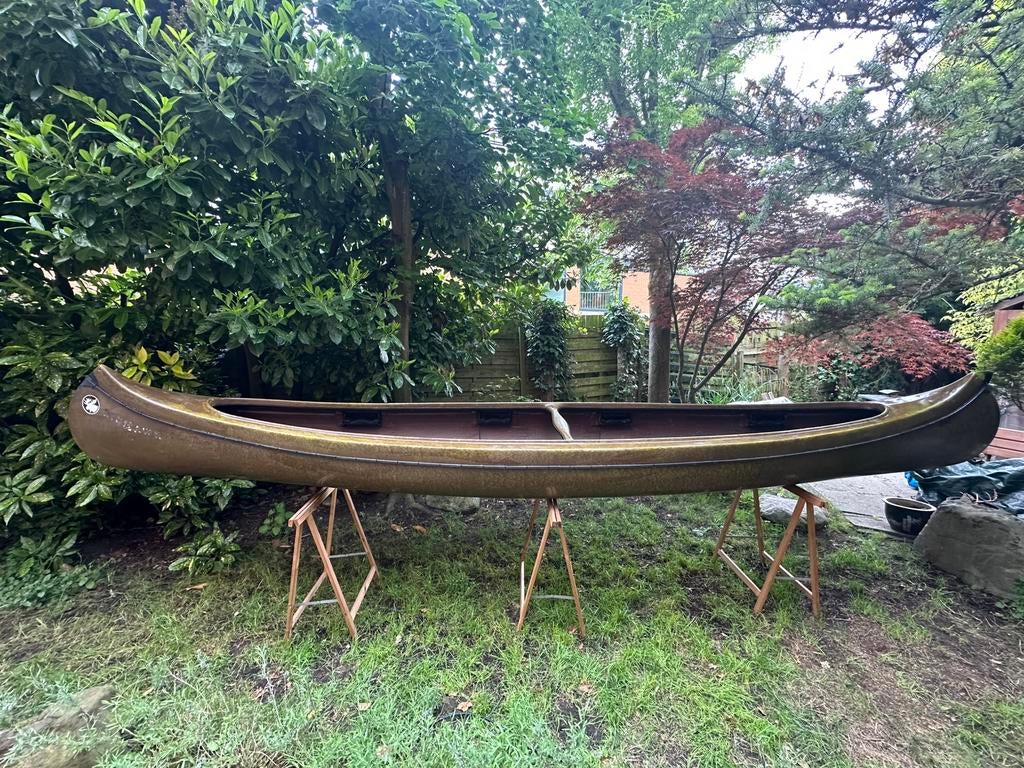 Gatz Canadese kano Mohawk 525, Watersport en Boten, Ophalen, Gebruikt, Canadese kano of Open kano, Met peddels
