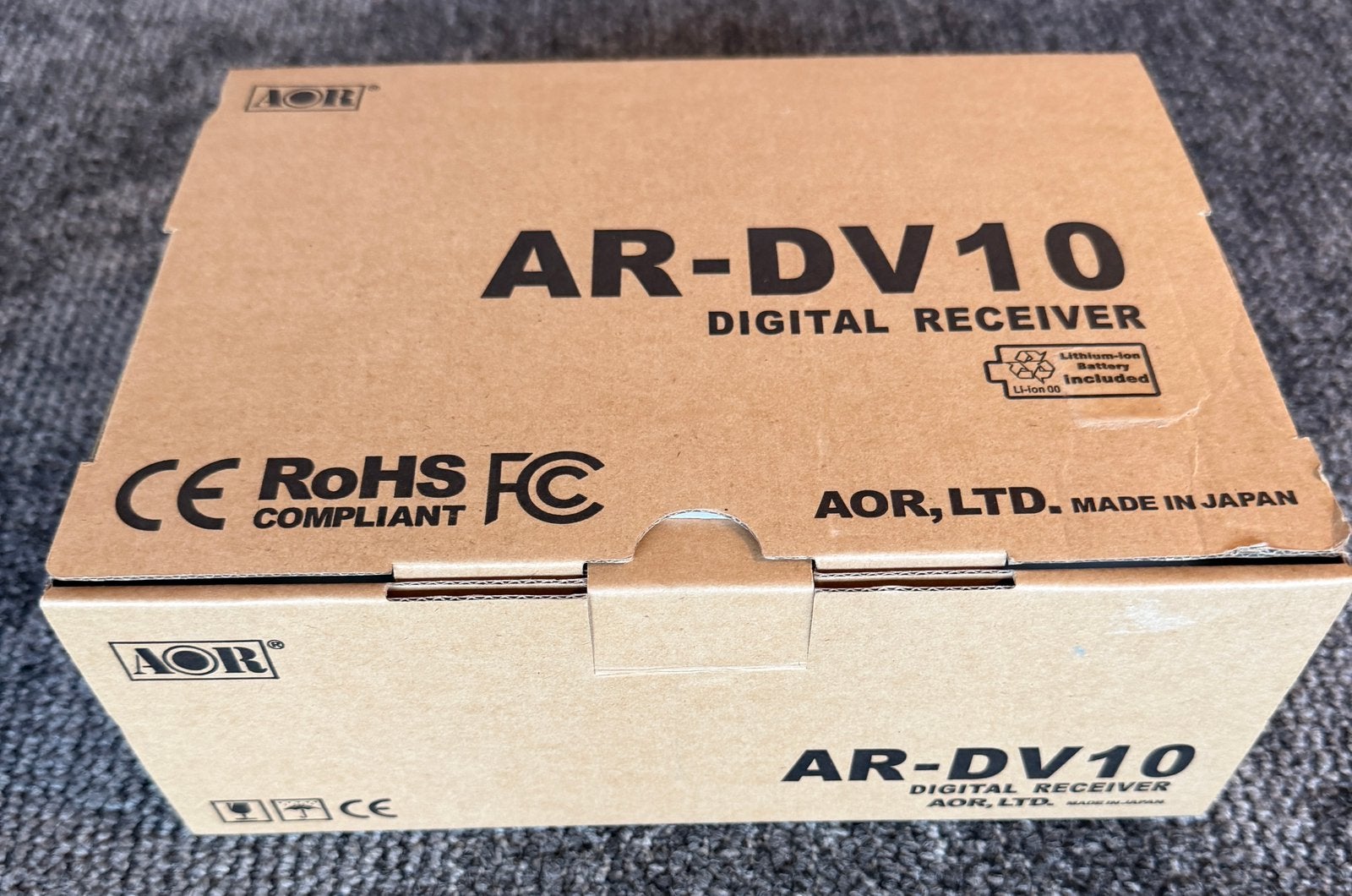 AOR AR-DV10 Digitale Ontvanger Scanner, Ophalen, Zo goed als nieuw, Ontvanger