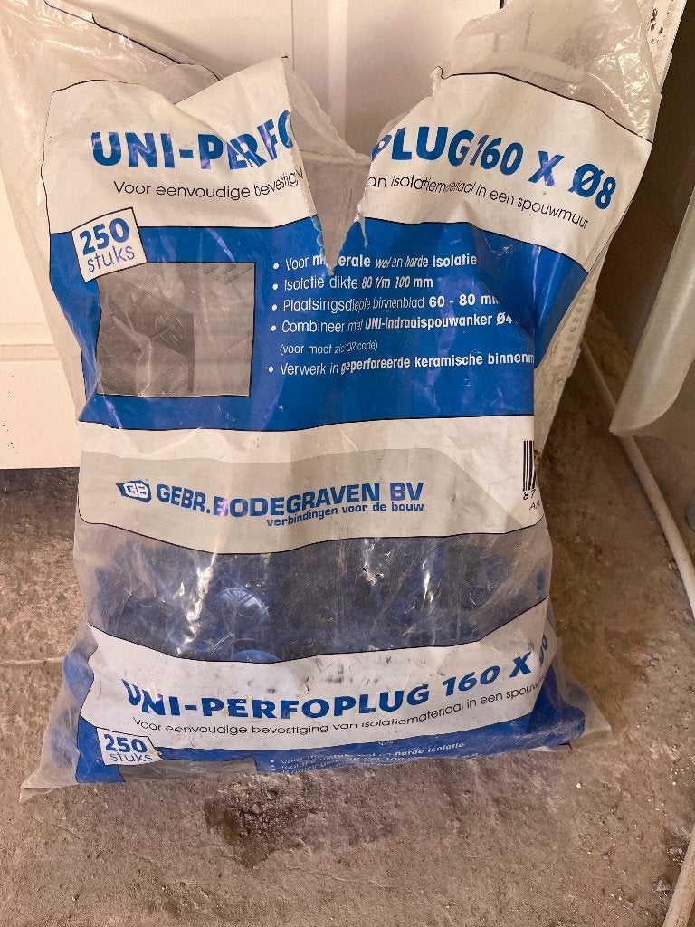 Isolatieplug, Minder dan 4 cm, Overige materialen, Nieuw, Ophalen of Verzenden
