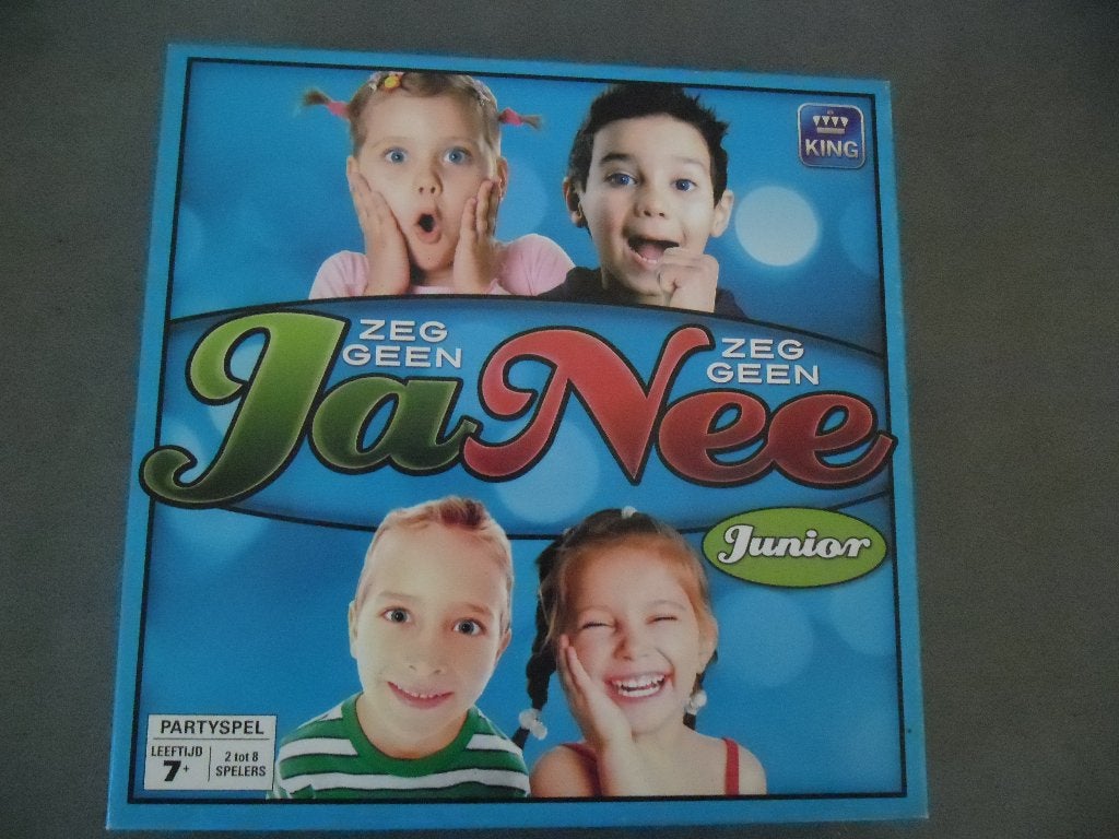 Spel: Zeg geen JA, zeg geen NEE Junior. Nieuw, Vijf spelers of meer, Ophalen, Nieuw, King
