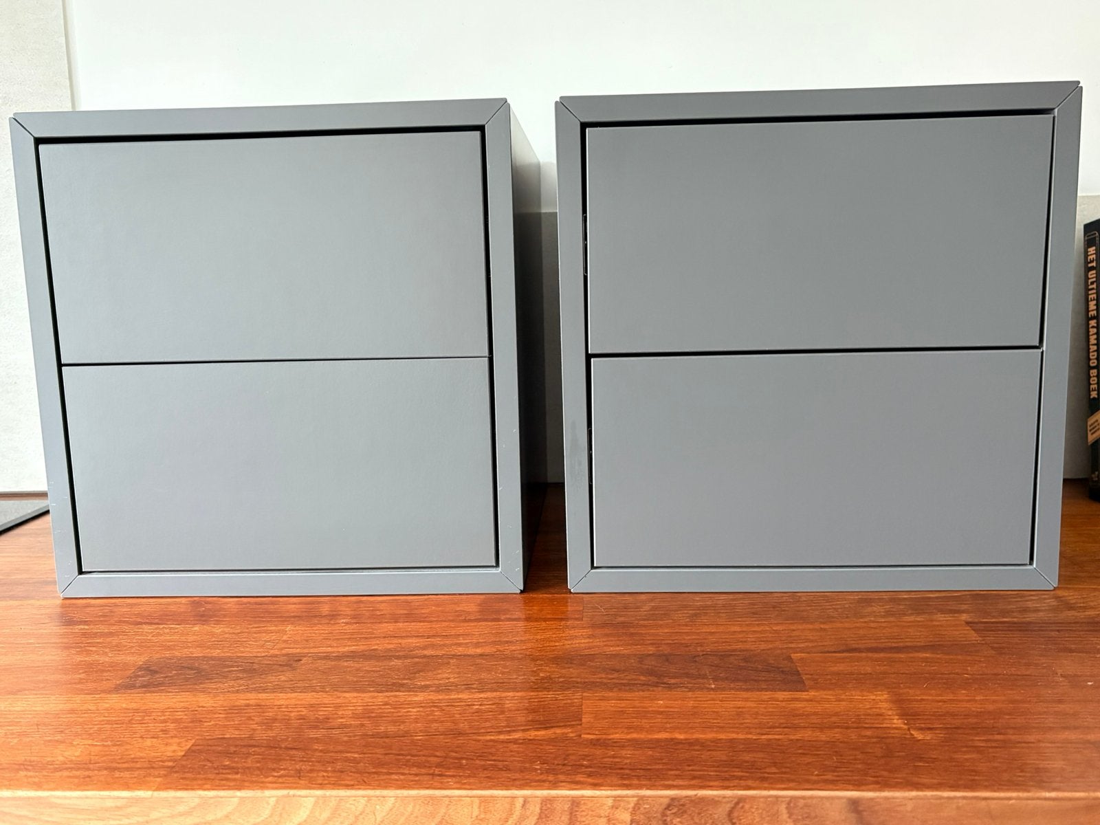 Te koop : Eket kastjes Ikea., Ophalen, Zo goed als nieuw, Minder dan 45 cm
