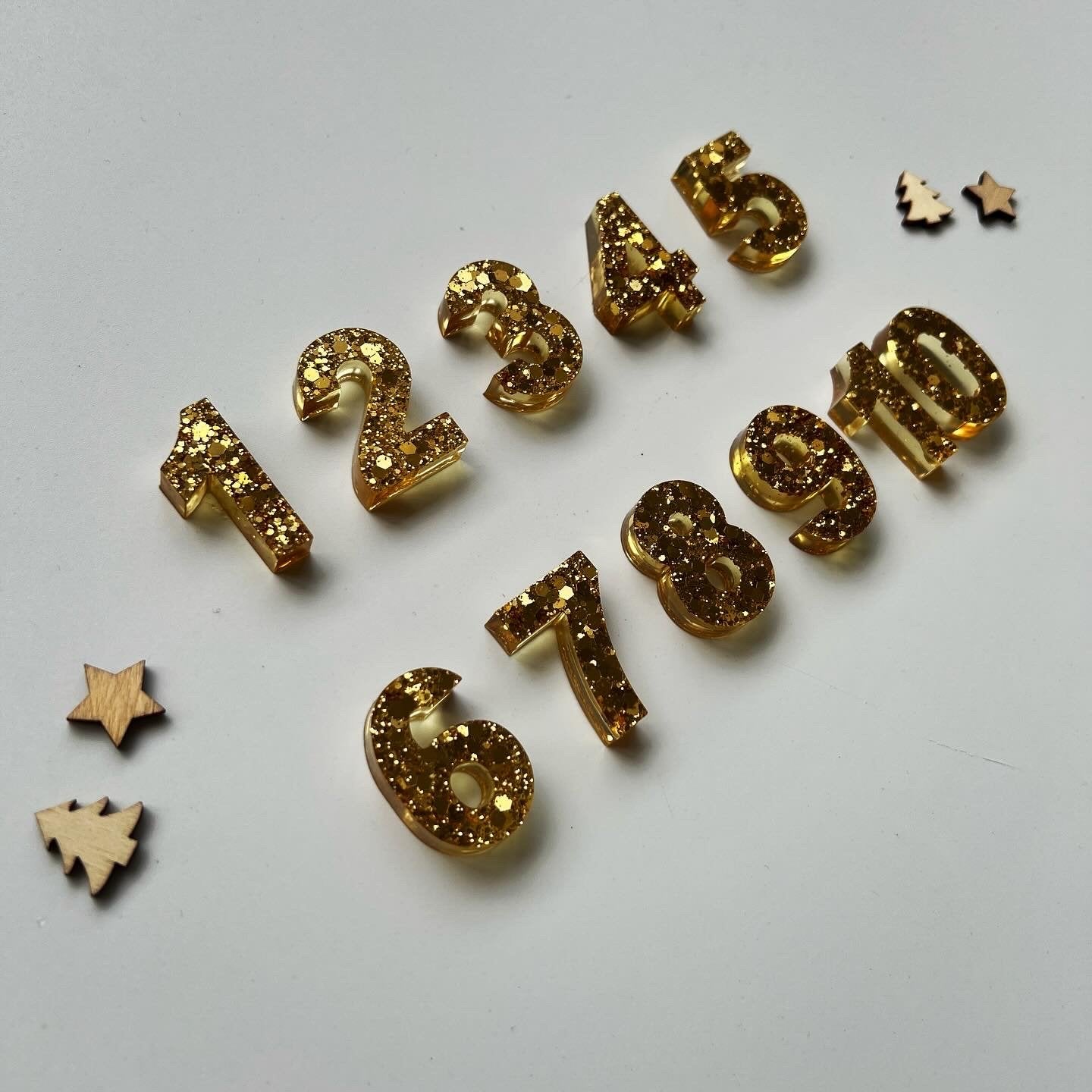 Gouden Cijfers voor Tuff Tray / Sensobak, Ophalen of Verzenden, Nieuw, Rekenen