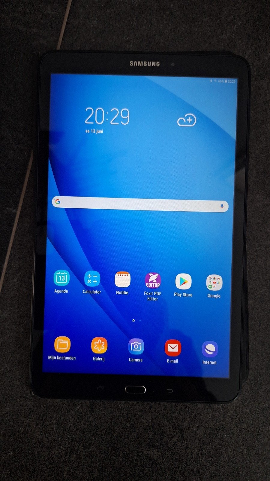 2 stuks Samsung Tablets Tab A6 met beschermhoes, Computers en Software, Android Tablets, Ophalen of Verzenden, Gebruikt, Wi-Fi